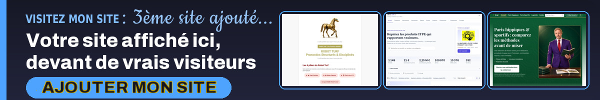 Ajoutez votre site dans la Rotation &agrave; Clics